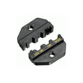"Ideal Industries 30 591 Die Set for Crimp Tool; for RG 58 and 59 Plenum cables, Thinwire PVC hex" Crimpers