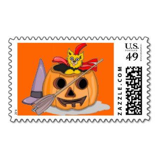 Kitty Witch Postage Stamp