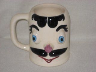 Vintage 1950's Pfaltzgraff Jerry The Jerk " Muggsy" Porcelain Mug 