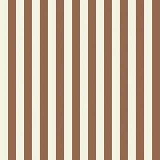 The Wallpaper Company 8 in. x 10 in. Brown and White Slender Stripe Wallpaper Sample WC1282427S