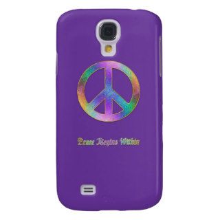 Peace Begins Within Us Galaxy S4 Cases