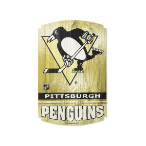 Pittsburgh Penguins Wincraft 11x17 Wood Sign