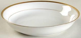 Noritake Mikado, The Coupe Soup Bowl, Fine China Dinnerware   White Body,Gold Ve