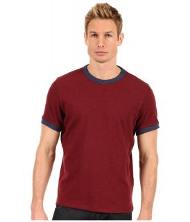 Jack Spade Randolph Crewneck T Shirt Mens T Shirt (Burgundy)