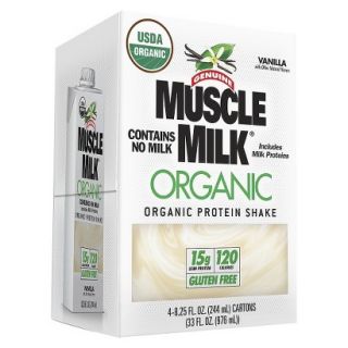 Muscle Milk Organic Vanilla Protein Shake   33 oz