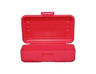 * PENCIL BOX RED   Pencil Holders