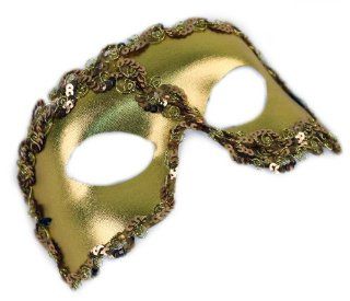 Marquis Gold Men's Masquerade Mask Toys & Games