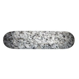 Black and White Granite Skateboard