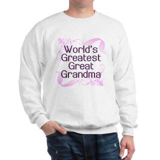  Worlds Greatest Great Grandma Sweatshirt