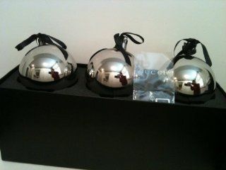 Gucci Limited Edition Silver Christmas Ball Ornaments  
