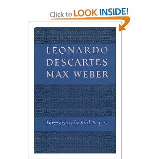 Leonardo, Descartes, Max Weber Karl Jaspers 9780710016065 Books