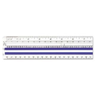 ACM40711   Data Processing Magnifying Ruler  Office And School Rulers 