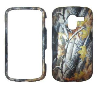 Autumn Branches Camouflage Samsung Galaxy Exhilarate I577 At&t Case Cover Hard Phone Case Snap on Cover Rubberized Touch Faceplates Cell Phones & Accessories