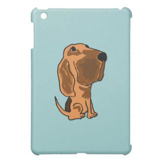 XX  Funny Bloodhound Puppy Dog iPad Mini Covers