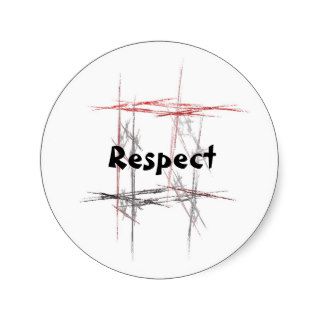 Martial Arts Respect Stickers