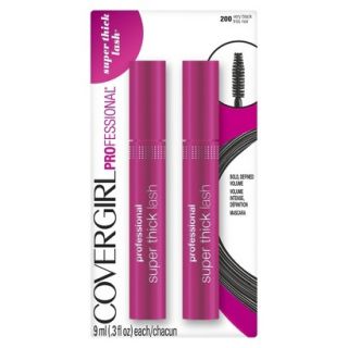 COVERGIRL Professional Super Thick Lash Mascara Duo Pack