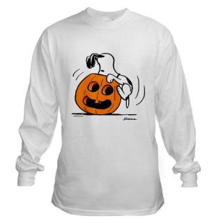  Snoopy Jack O Lantern Long Sleeve T Shirt