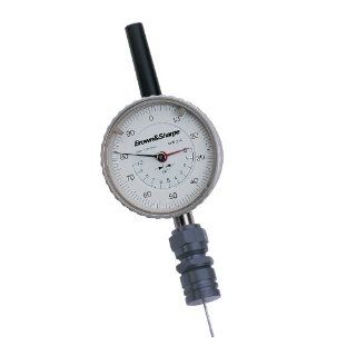 Brown & Sharpe 599 610 Dial Depth Gauge for Small Holes, Indicator Type, 0.650" Range, 0.001" Resolution, +/ 0.001" Accuracy