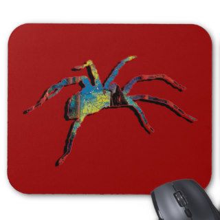 Halloween spider scary creepy crawly mousemats mouse pads