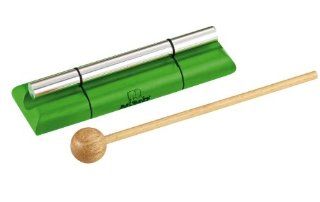 Nino Percussion NINO579M GR Medium Handheld Energy Chime, Green Musical Instruments