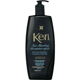 Keri Fast Absorbing Fragrance Free Moisture Therapy Lotion for Sensitive Skin 19.6 oz (580 ml) Health & Personal Care