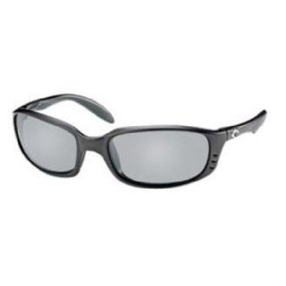 Costa Del Mar Sunglasses Brine  Glass / Frame Gunmetal Lens Polarized Silver Mirror Wave 580 Glass Clothing
