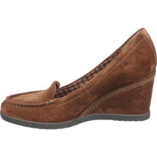 Women's Naturalizer Paisley Coffee Bean Oil Velour Suede Naturalizer Wedges