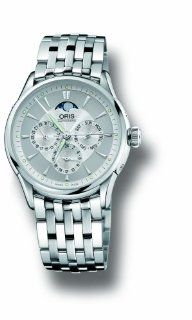 Oris Men's 581 7592 4051MB Artelier Complication Automatic Stainless Steel Watch Oris Watches