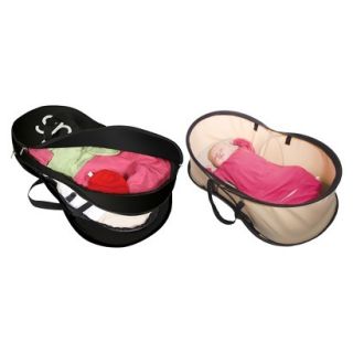 phil&teds Nest Portable Bag & Bassinet   Black/Beige