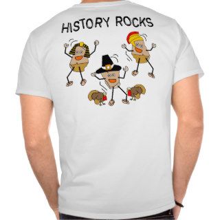 History Rocks T shirt