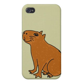 XX  Capybara Art iPhone 4 Covers