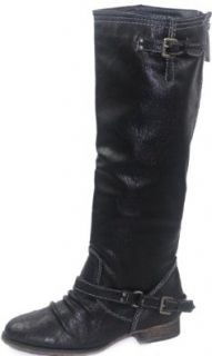Women's Breckelle's Outlaw 81 Knee High Rider Boots Fashion Shoes Shoes