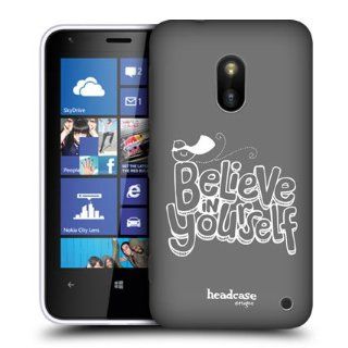 Head Case Designs Believe In Yourself Hand Drawn Typography Hard Back Case Cover for Nokia Lumia 620 Cell Phones & Accessories