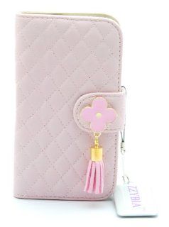 ZZYBIA S3 QF p Pink Leatherette Case Card Holder Wallet for Samsung Galaxy S3 III I9300 I9305 Cell Phones & Accessories