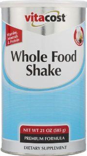 Vitacost Whole Food Shake Vanilla    21 oz (585 g) Health & Personal Care