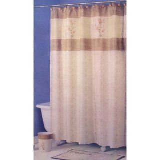Marble Fabric Shower Curtain   Beige Shower Curtains