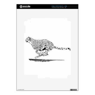 Running Cheetah Decals For The iPad 2
