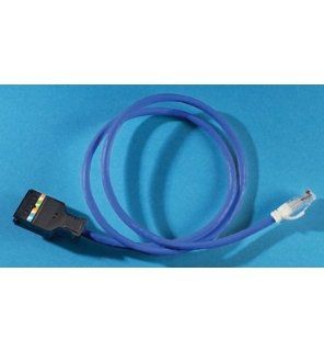 Ortronics Clarity 6 110 to RJ45 Cat6 Network Modular Patch Cable, 7 Ft Blue OR MC18B607 06 Computers & Accessories