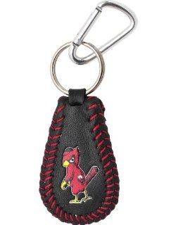 MLB St. Louis Cardinals Angry Bird Black Team Color Baseball Keychain  Sports Related Key Chains  Sports & Outdoors