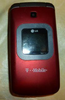 T Mobile Prepaid LG GS170 No Contract Mobile Phone Red Cell Phones & Accessories