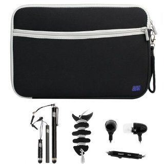 BIRUGEAR Neoprene Zipper Carrying Storage Case plus Headset , Wrap, 3pcs Stylus for 11 inch PC & Tablets Microsoft Surface Windows RT/ 8 pro, Samsung ATIV Smart PC/ 500T/ 700T, ASUS Vivo Tab RT TAICHI, Acer Iconia W700 and more Computers & Access