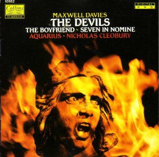 Peter Maxwell Davies Suite from "The Boyfriend"; "The Devils", suite drawn from the soundtrack of Ken Russell's film,; Seven In Nomine Music