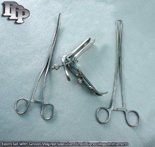 Exam Set with Graves Vaginal Speculum Small Gynecology Instruments  Other Products  