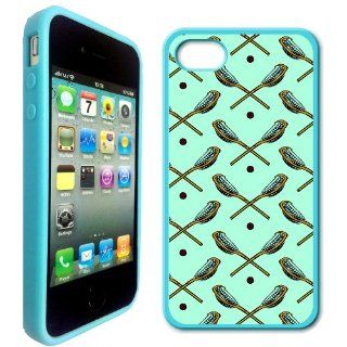 Lacrosse Aqua Silicon Aqua Bumper iPhone 4 Case Fits iPhone 4 & iPhone 4S Cell Phones & Accessories