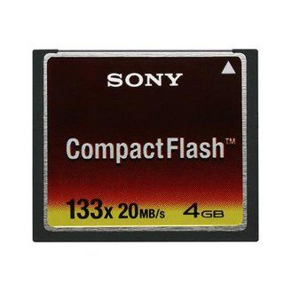 Sony 4GB High Speed 133X Compact Flash Memory Card Electronics