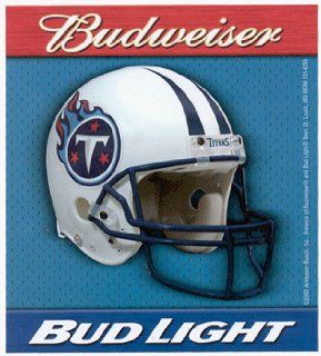 Tennessee Titans   Budweiser Bud Light   Sticker / Decal Automotive