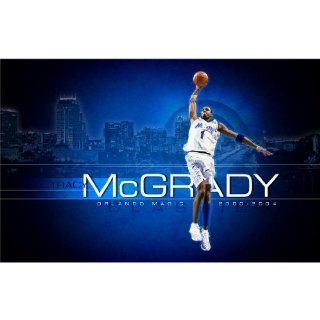 Tracy McGrady 22x14 NBA Star ArtPrint Poster 12C/Small Size   Prints