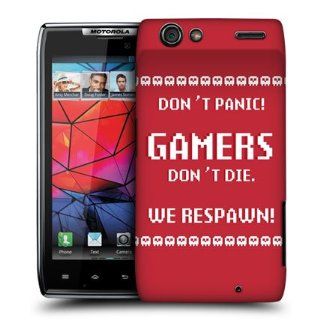 Head Case Designs Don't Die A Gamer's Life Hard Back Case Cover for Motorola DROID RAZR XT910 Cell Phones & Accessories