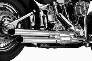 1986 Harley Davidson FLST Heritage Softail Power Cell Staggered Dual Exhaust System   Chrome, Manufacturer Kuryakyn, CRUSHER POWER CELL SOFTAIL Automotive