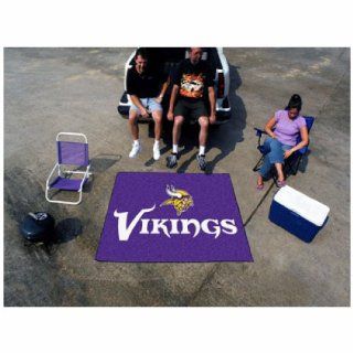 Fanmats Home Indoor sports Team Logo Mat Minnesota Vikings Tailgater Rug 60"72"  Sports Related Tailgater Mats  Sports & Outdoors